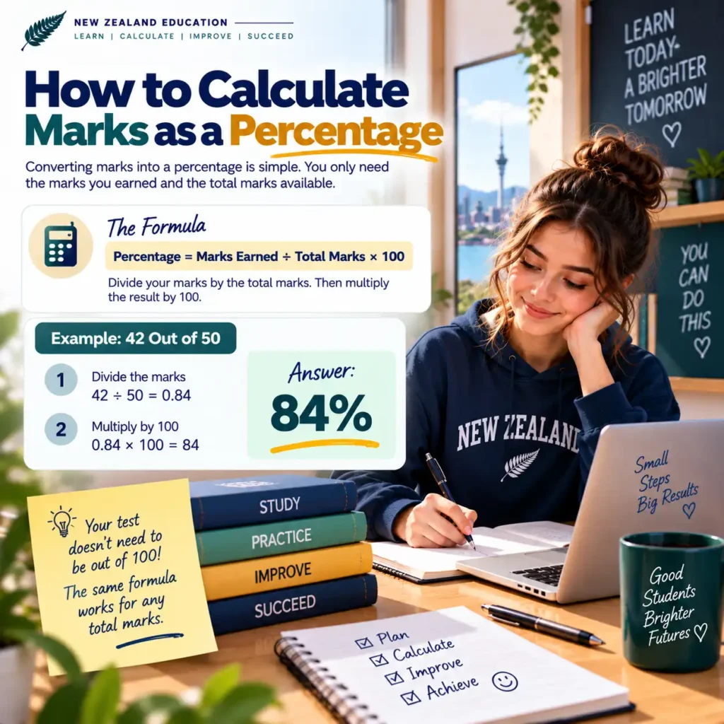 Calculate Marks as a Percentage
