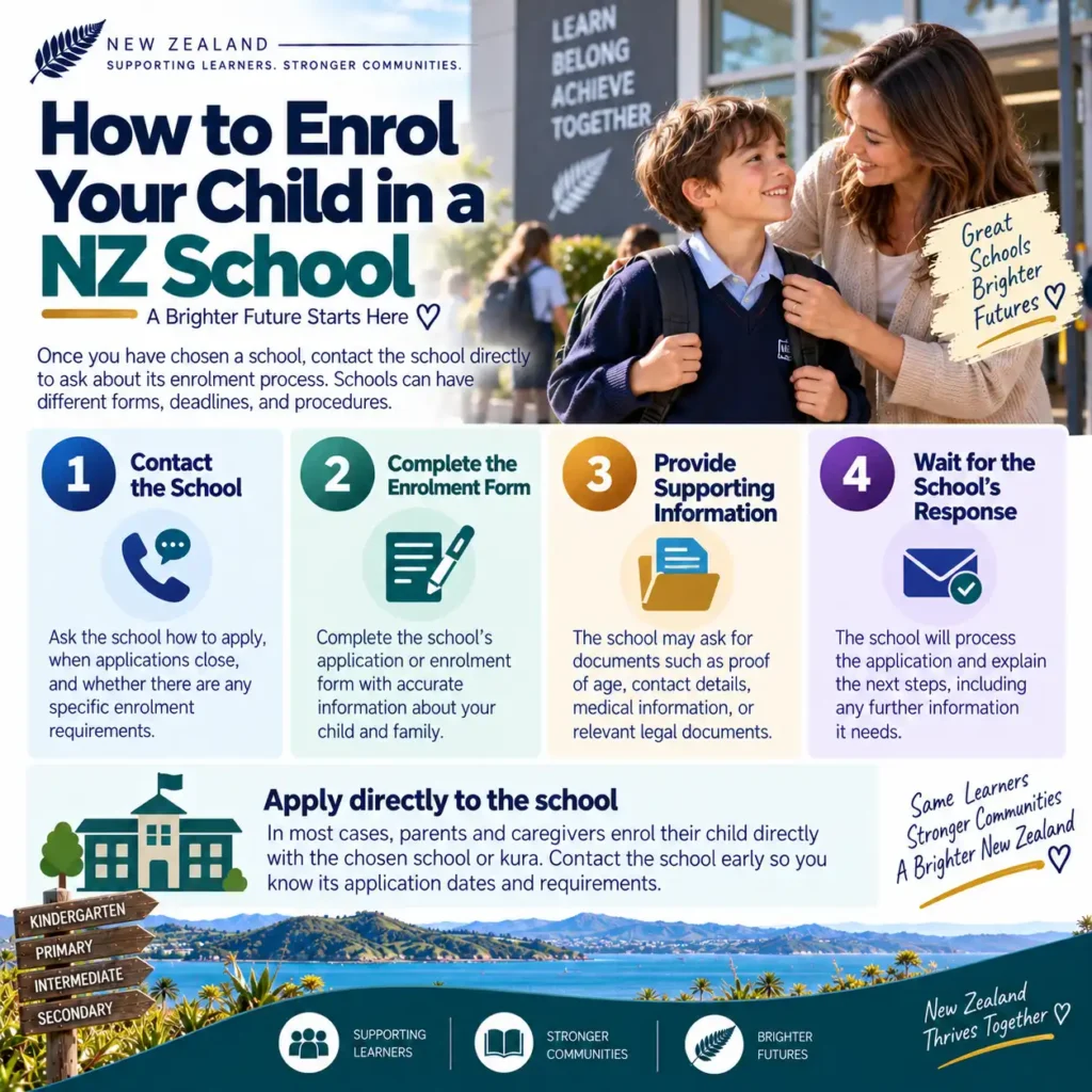 How to Enrol Your Child in a NZ 
School