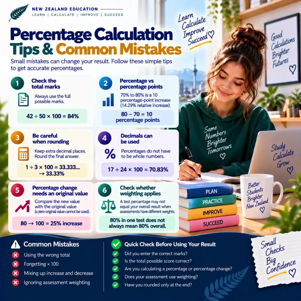 Percentage Calculation Tips & Common Mistakes
