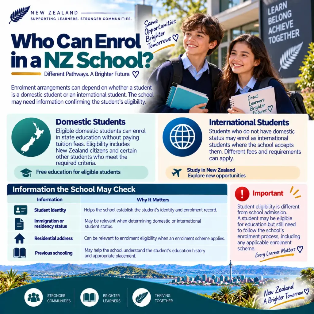 Who Can Enrol in a NZ School