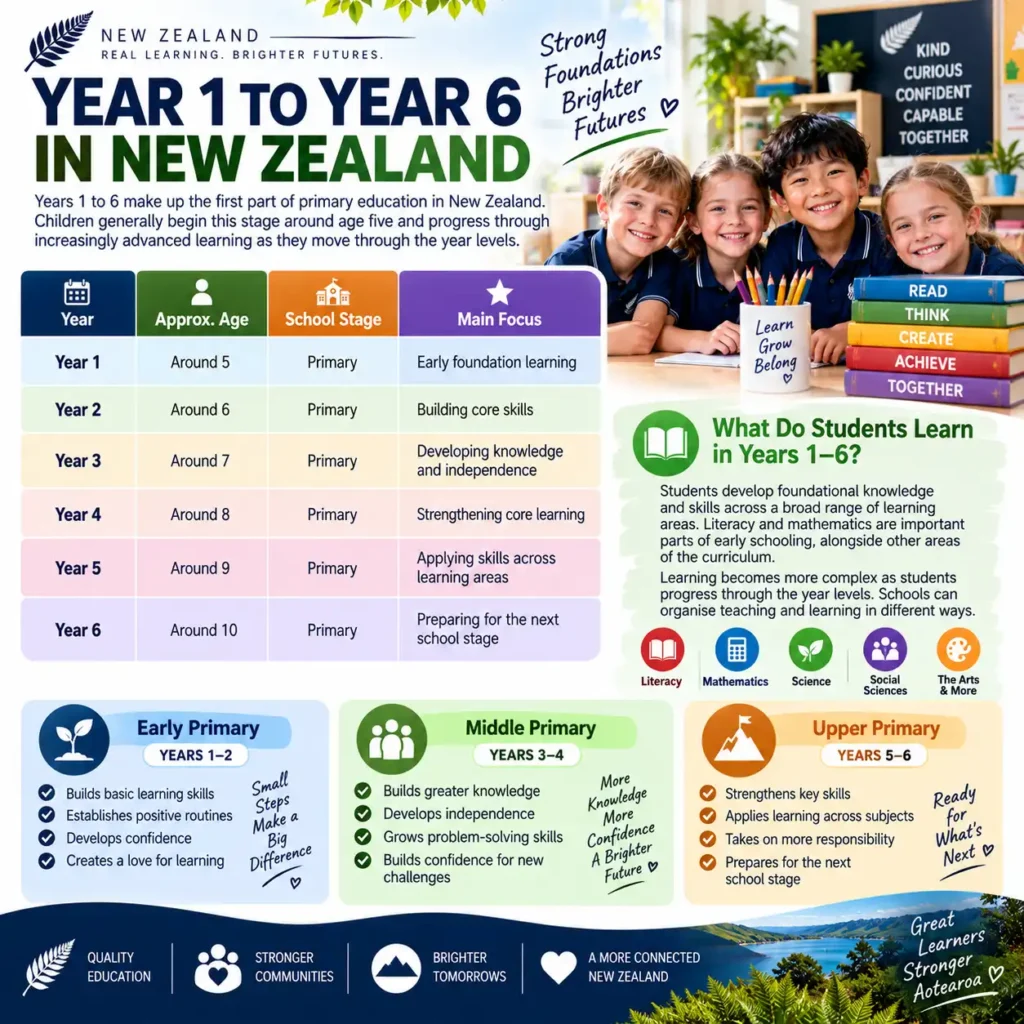 YEARS 1–6